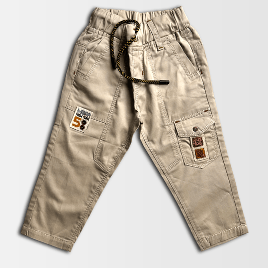 casual cargo-style trousers for boys