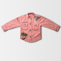 3 Pcs Boy Casual Set with shirt inner & Pants