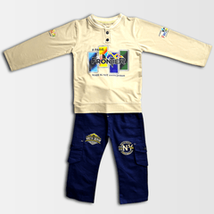 Frontier Print Full Sleeve Shirt & Cargo Pant Set