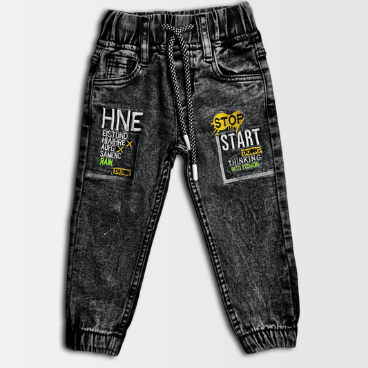 casual jogger-style jeans for boys