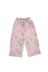 Light Pastel Blue Shirt with Wide Leg Trouser