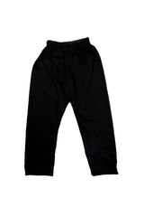 Deep Black Party Dress Frock with Black Lagaing