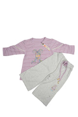 Light Pink casual outfit set for Girls