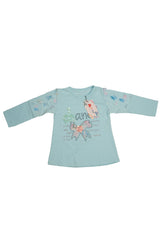 Light Pastel Blue Shirt with Wide Leg Trouser