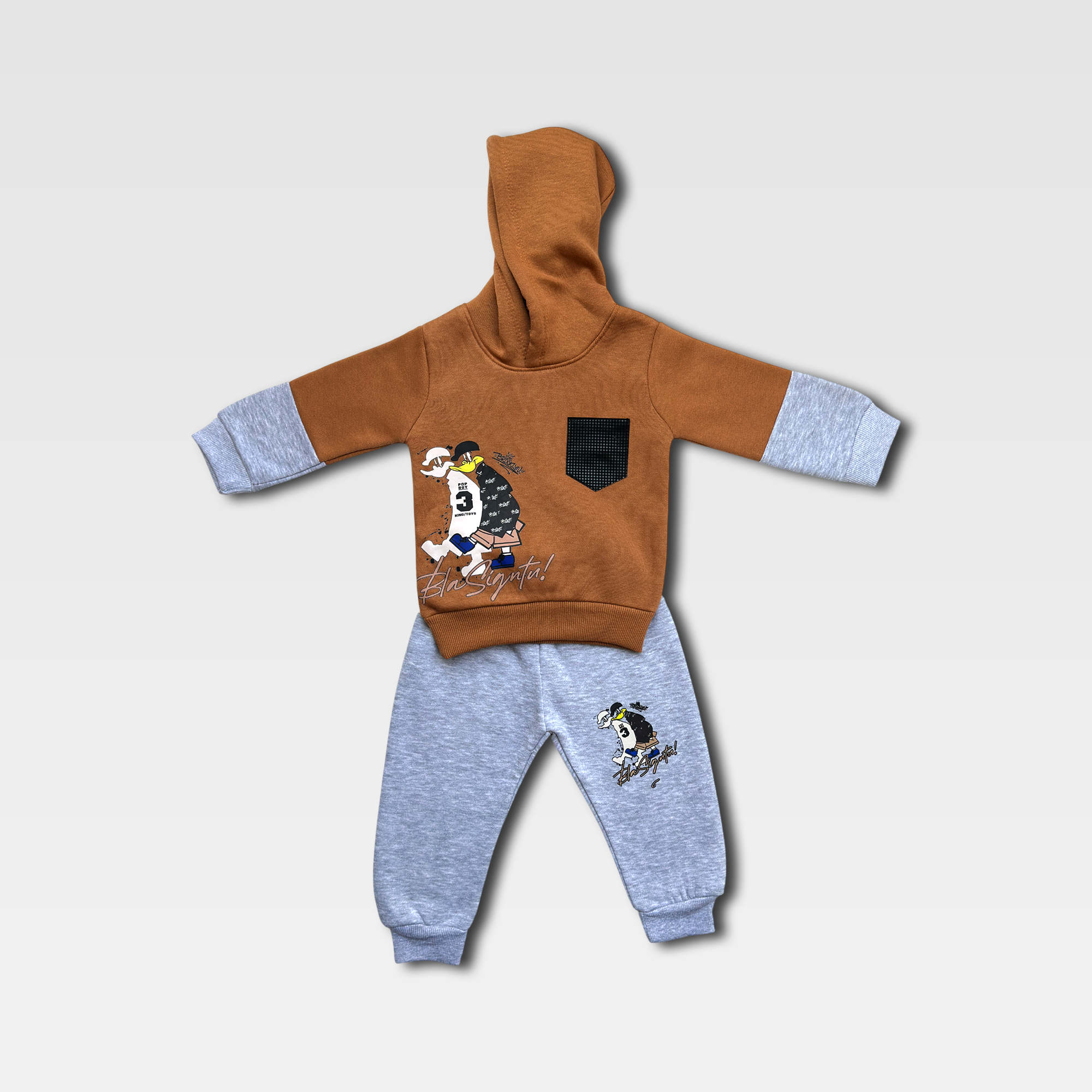Warm Fleece 2 peace Boy Suit