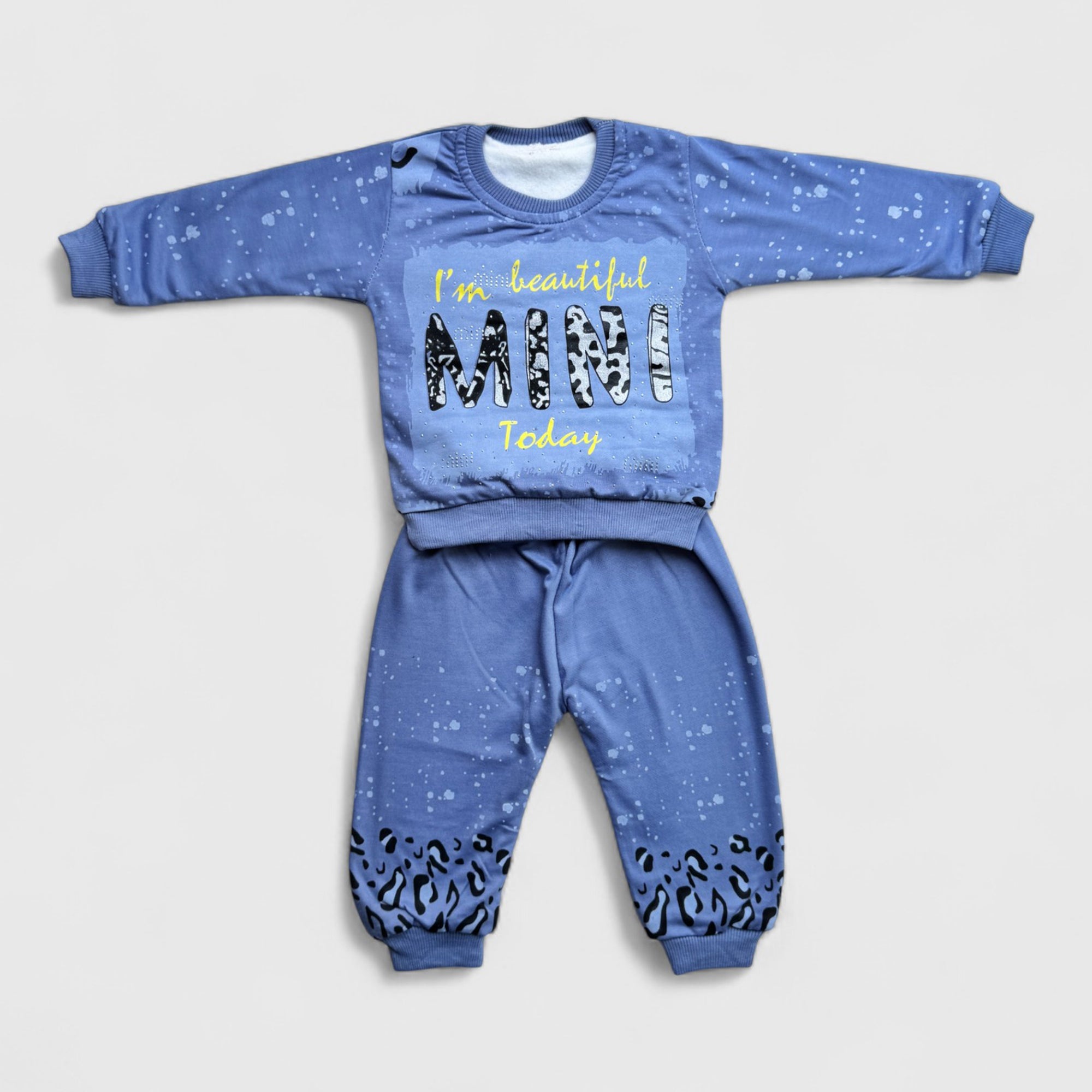 Fleece fabric 2 peace Girl Suit