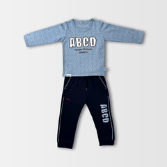 Casual Round Neck T Shirt & Trouser