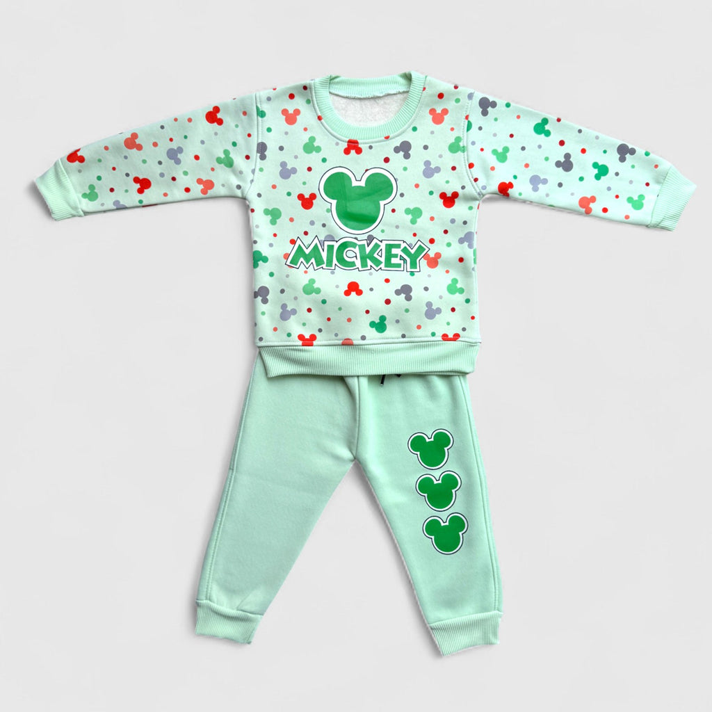 2 Pcs Casual Warm Fleece UniSex Set