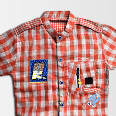 3 Pcs Boy Casual Set with shirt inner & Pants