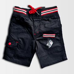 3 Pcs Set Sleeved Shirt with inner & Shorts