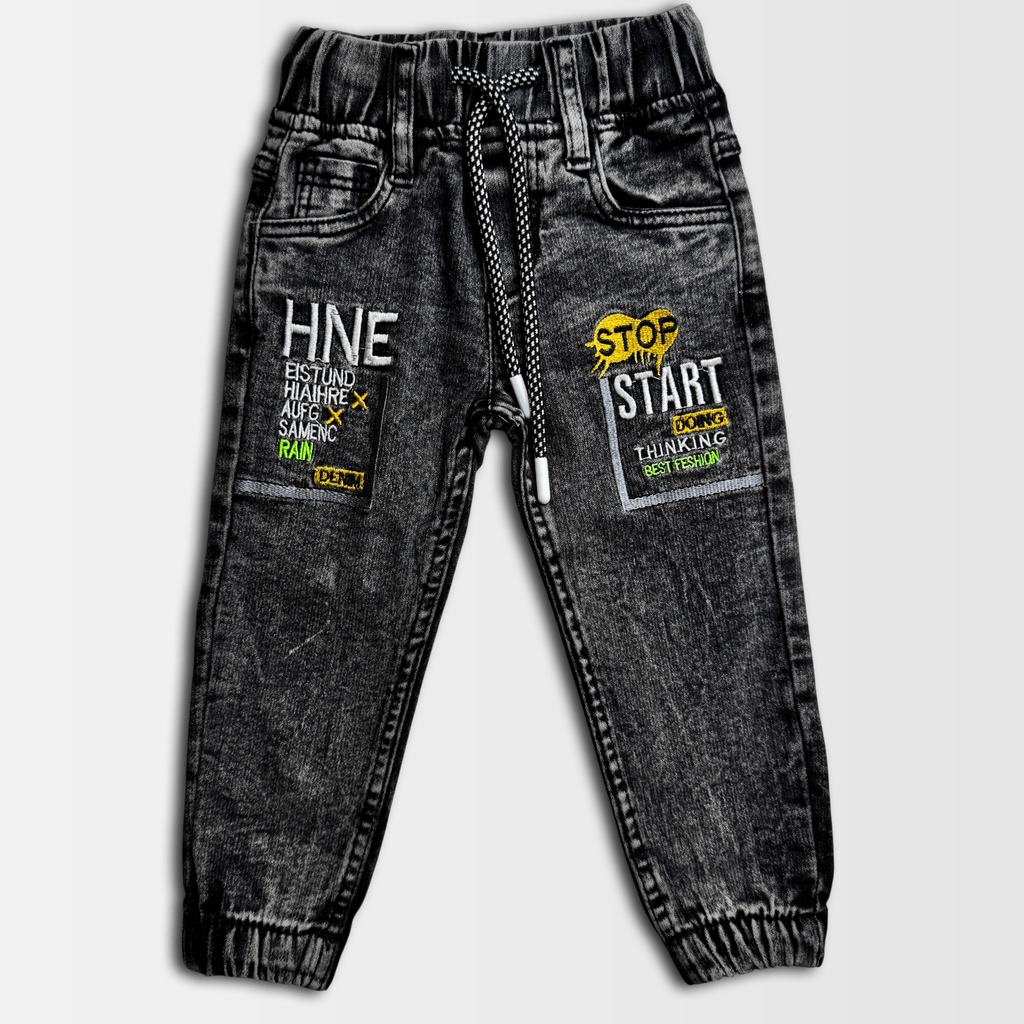 casual jogger-style jeans for boys