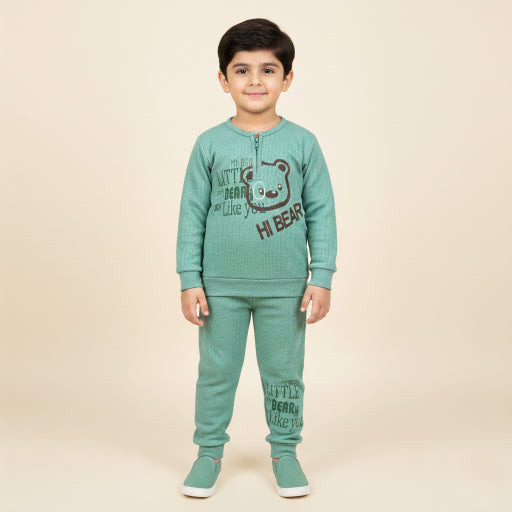 Warm Fleece 2 peace Boy Suit