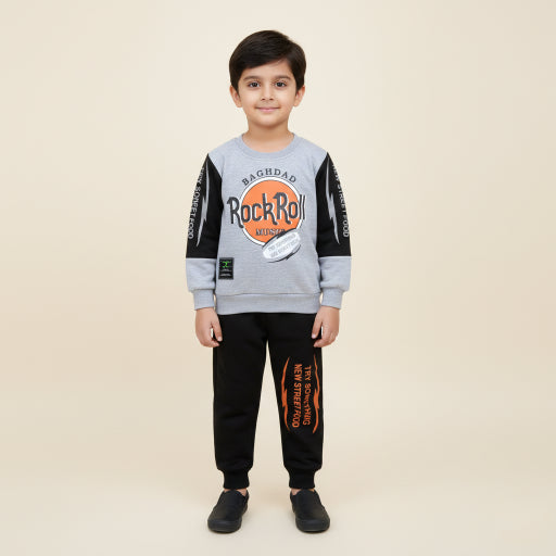 Warm Fleece 2 peace Boy Suit