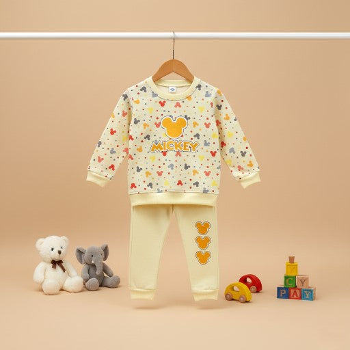 Fleece fabric 2 peace Boy Suit