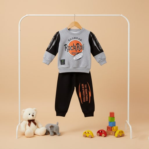 Warm Fleece 2 peace Boy Suit