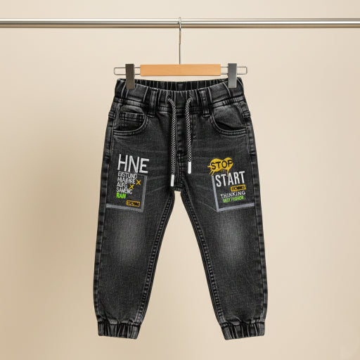 casual jogger-style jeans for boys