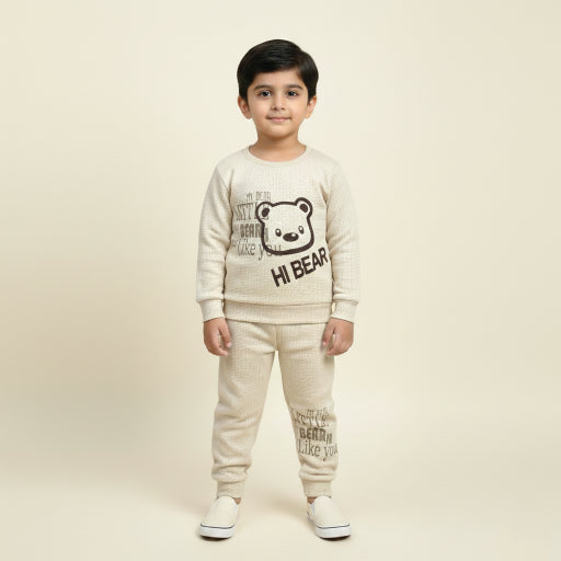 Warm Fleece 2 peace Boy Suit