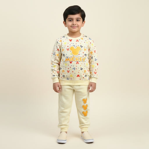 Fleece fabric 2 peace Boy Suit
