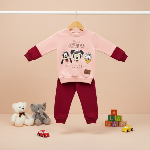 Warm Fleece fabric 2 peace Boy Suit