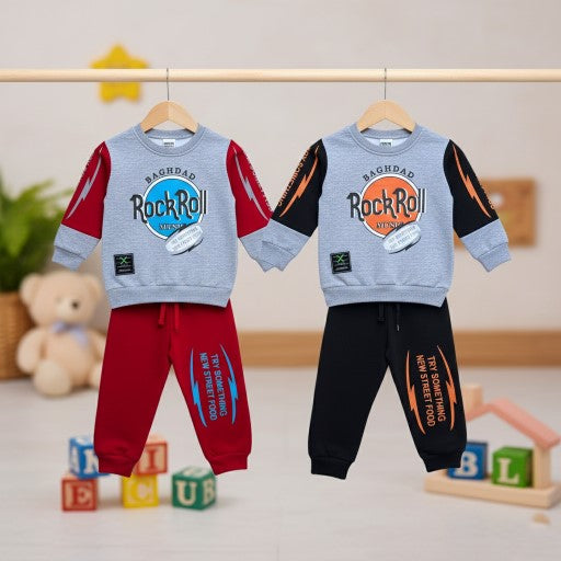 Warm Fleece 2 peace Boy Suit