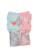 Light Pastel Blue Shirt with Wide Leg Trouser