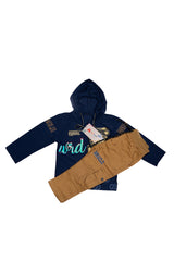 Casual Boys' Outfit with Hoodie & Cargo Pants